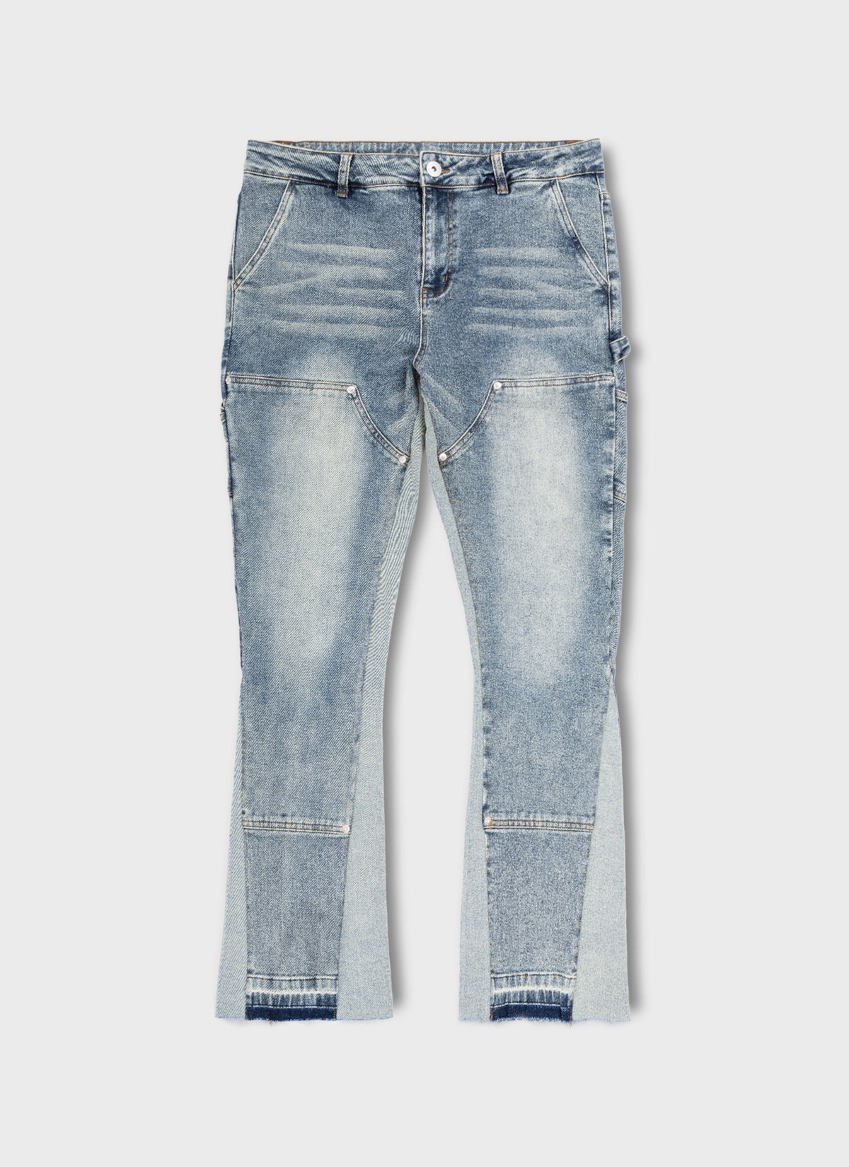 Vintage Flare Carpenter Jeans - Blue