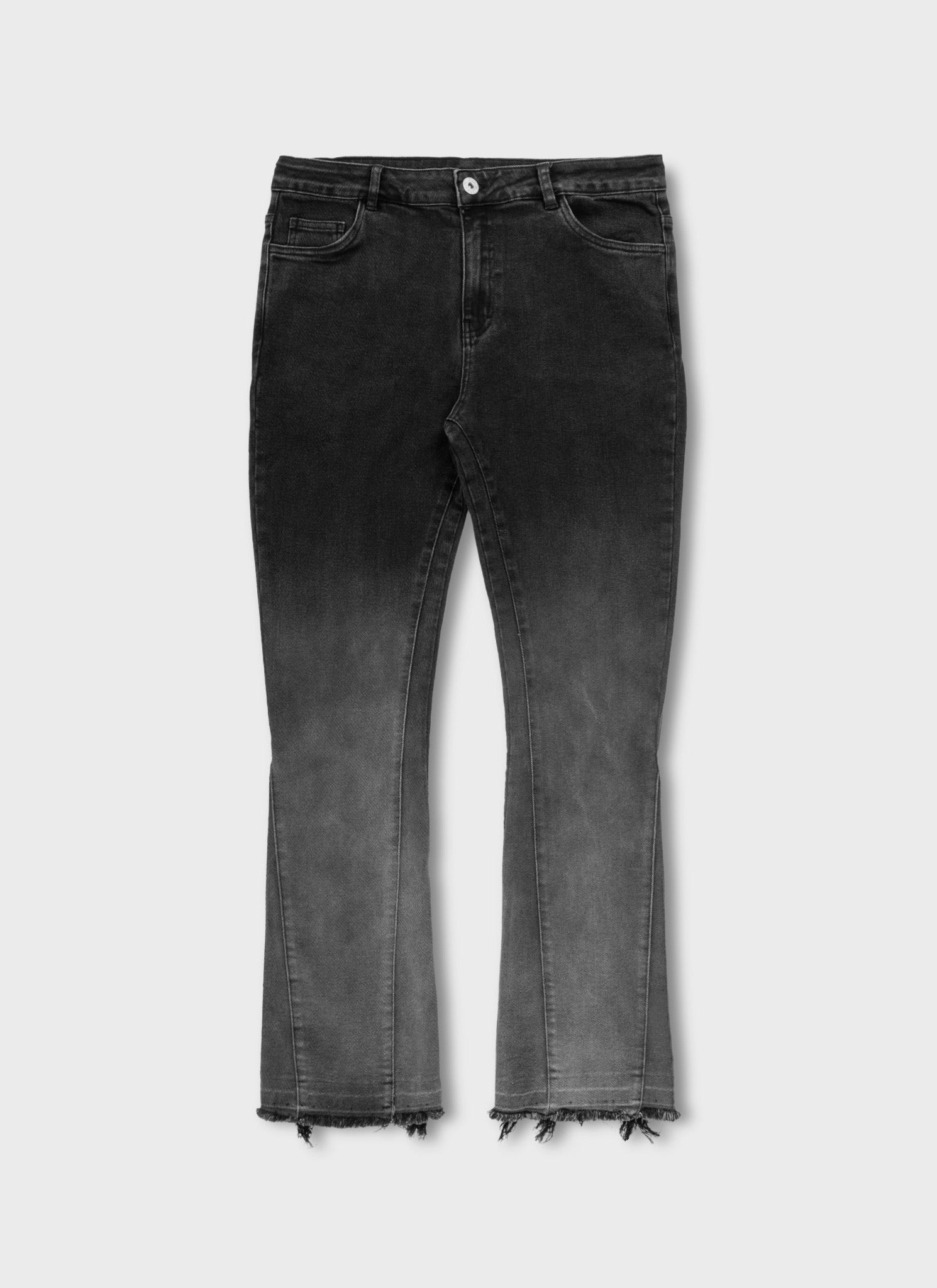 Vintage Flare Deep Fade Jeans - Black
