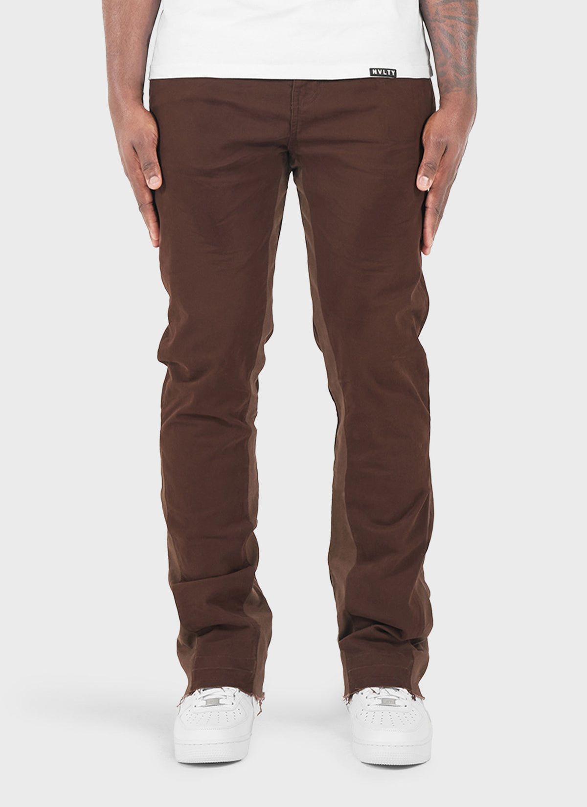 Vintage Flare Jeans - Brown