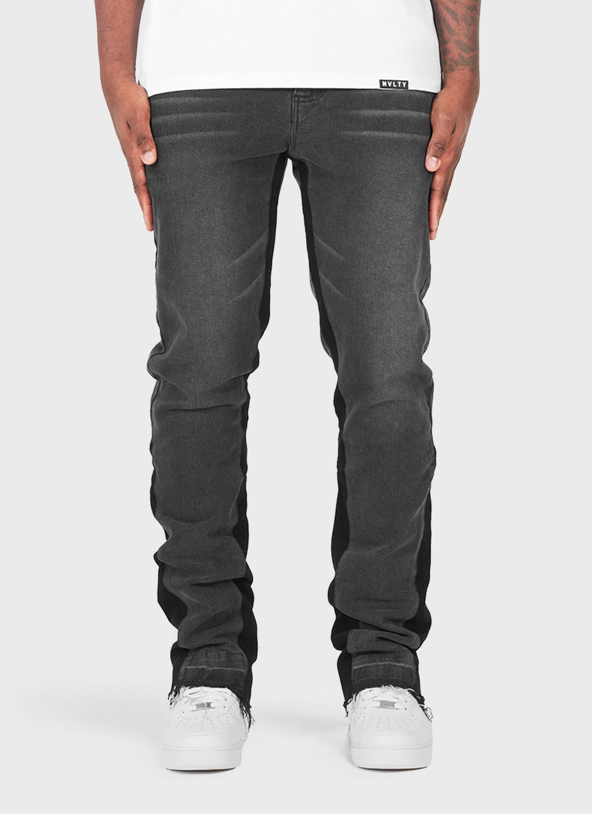 Vintage Flare Jeans - Grey