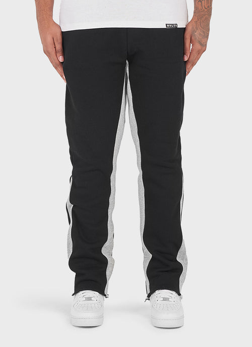 Vintage Flare Joggers - Black