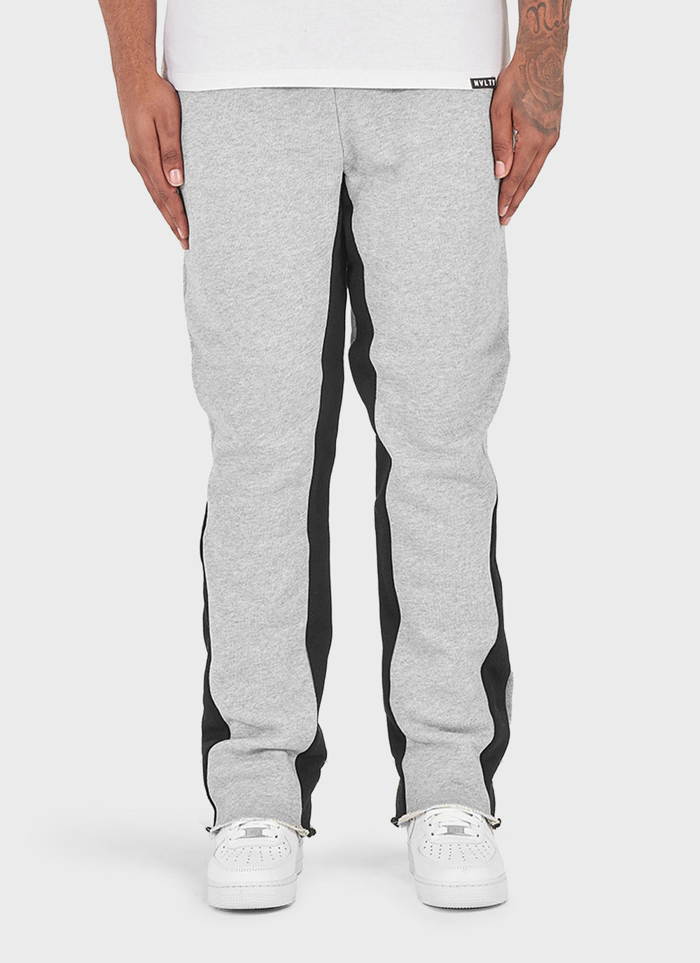 Vintage Flare Joggers - Grey