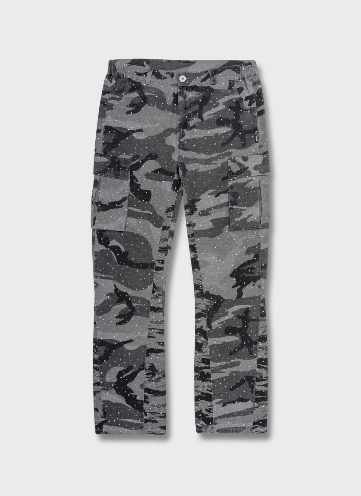 Vintage Flare VVS Cargos - Black Camo