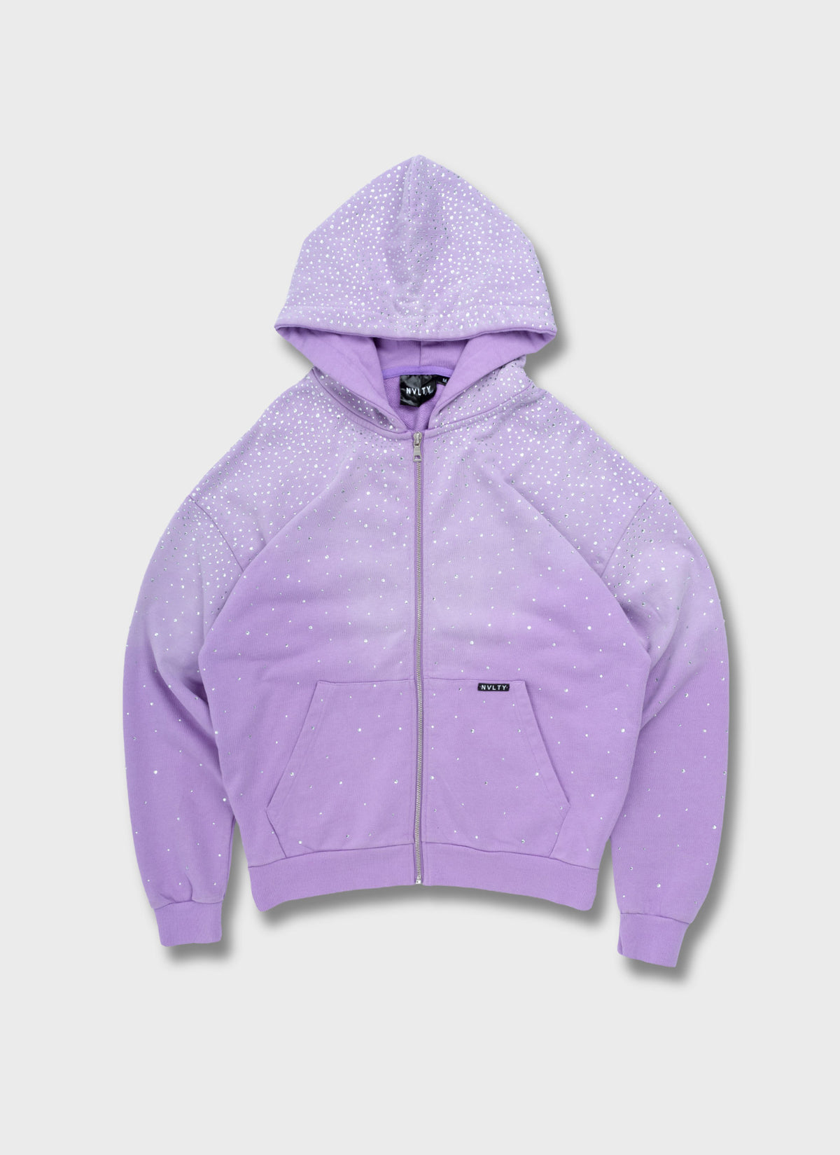 Vintage Flooded VVS Zip Hoodie - Purple