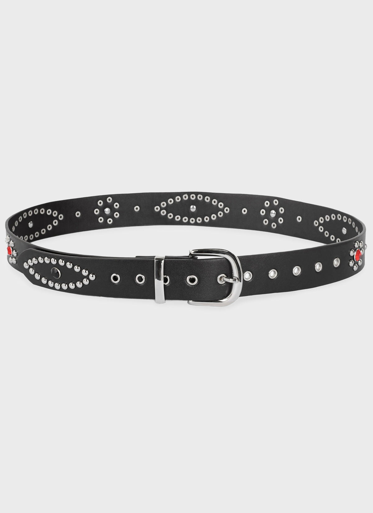 Vintage Studded Belt - Black