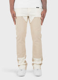 Vintage Flare Carpenter Jeans - Stone