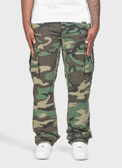 Vintage Flare VVS Cargos - Camo