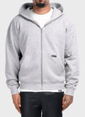 Vintage Flooded VVS Zip Hoodie - Grey