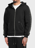 Vintage VVS Zip Hoodie - Black