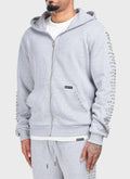Vintage VVS Zip Hoodie - Grey