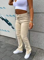 Vintage Flare Jeans - Stone
