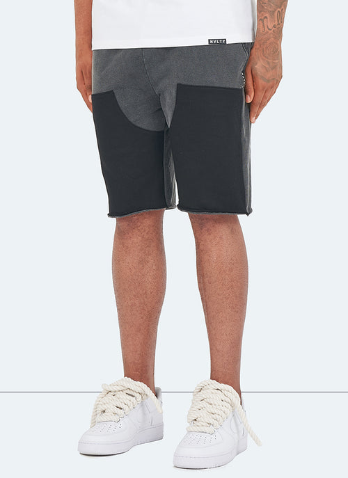 Vintage Carpenter Shorts - Washed Black/Black