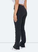 Vintage Flare Jeans - Black