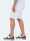 Pleated Shorts - White