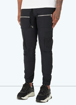 Multi Pocket Track Pants - Black