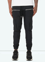 Multi Pocket Track Pants - Black