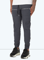 Multi Pocket Track Pants - Charcoal Grey