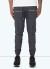 Multi Pocket Track Pants - Charcoal Grey