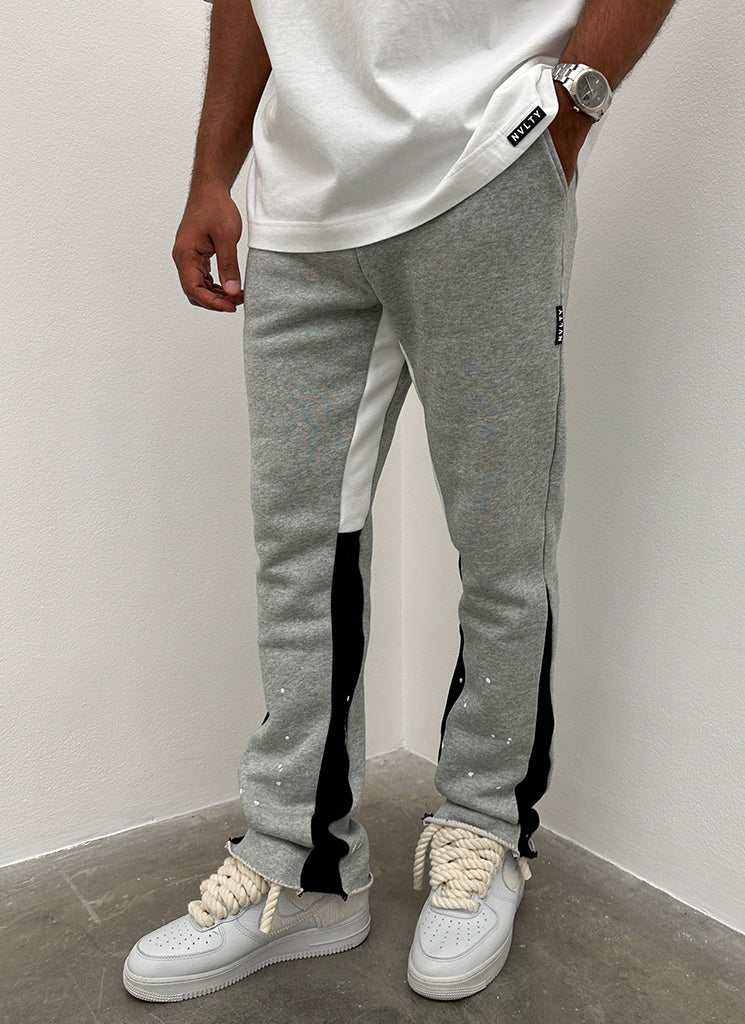 Vintage Flare Paint Joggers Grey N V L T Y