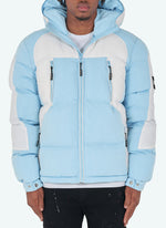 Shadow Puffer Jacket - Baby Blue