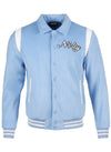 Signature Varsity Jacket - Baby Blue