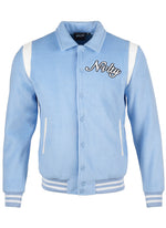 Signature Varsity Jacket - Baby Blue