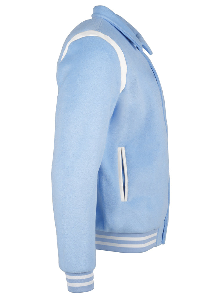 Dreams Varsity Jacket - Baby Blue – N V L T Y