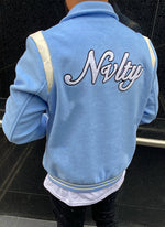 Signature Varsity Jacket - Baby Blue