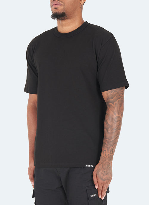 Heavyweight Essential T-Shirt - Black