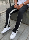 Vintage Flare Joggers - Black