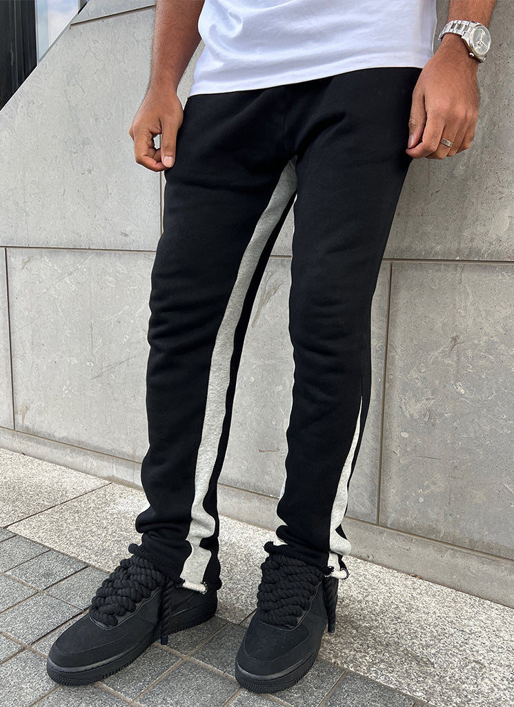 Vintage Flare Joggers - Black