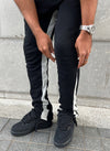 Vintage Flare Joggers - Black