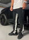 Vintage Flare Joggers - Black