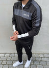 Team Track Top - Black/Charcoal Grey