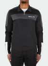 Team Track Top - Black/Charcoal Grey