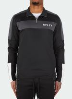 Team Track Top - Black/Charcoal Grey