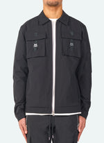 Buckle Track Jacket - Black