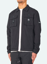 Buckle Track Jacket - Black