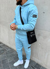 Paint Joggers - Baby Blue