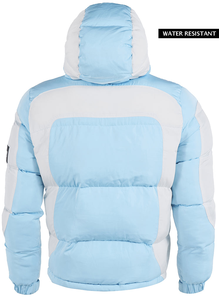 Shadow Puffer Jacket - Baby Blue