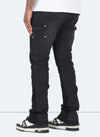 Vintage Flare Carpenter Jeans - Black