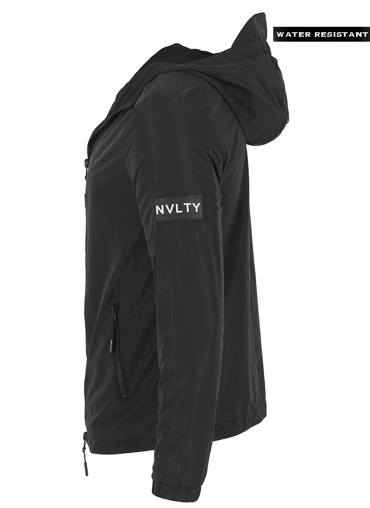 Monogram Windbreaker - Black – N V L T Y