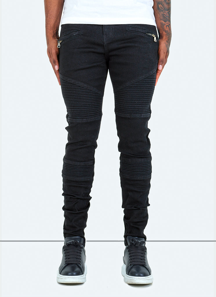 Stretch store biker jeans