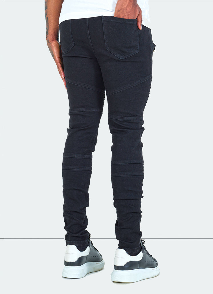 Biker Jeans Black N V L T Y