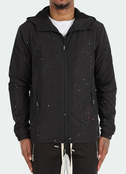 Paint Windbreaker - Black
