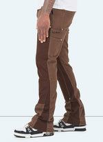 Vintage Flare Carpenter Jeans - Brown