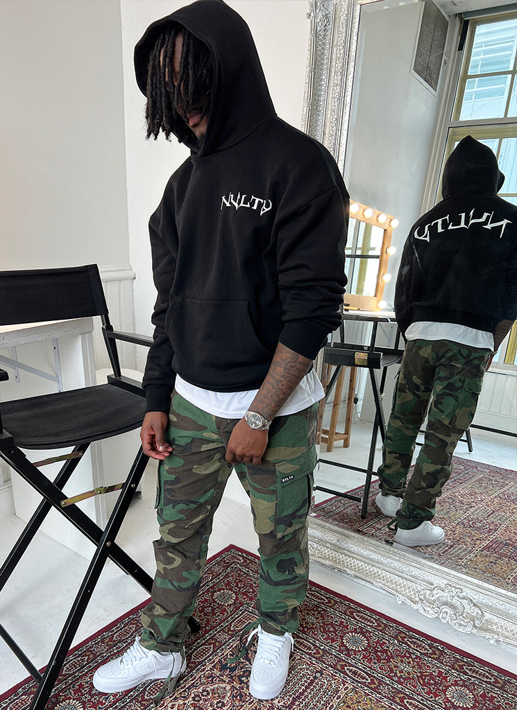 Cargo pants and hoodie shop