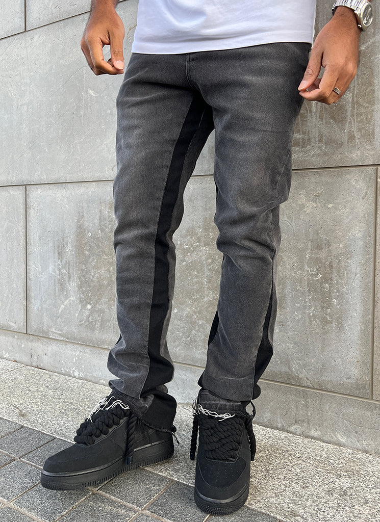 Vintage Flare Jeans - Grey