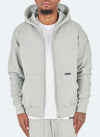 Heavyweight Essential Zipped Hoodie - Grey