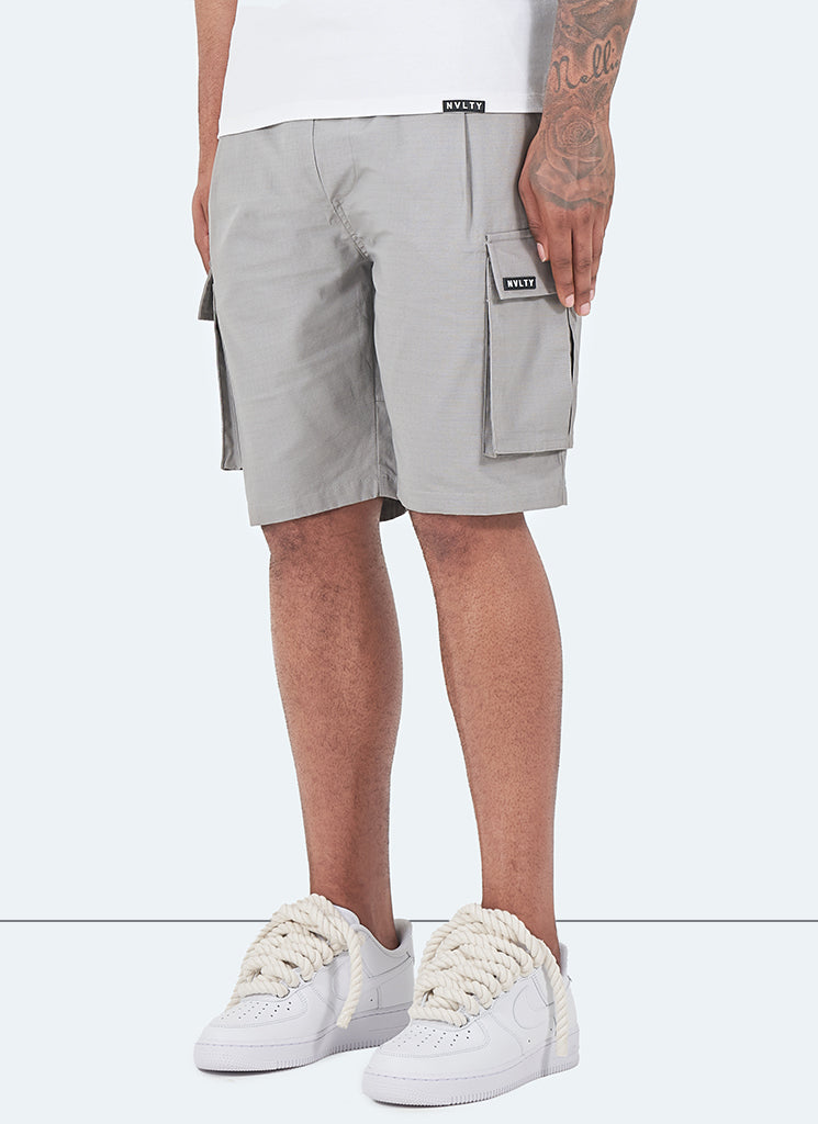 Vintage Cargo Shorts - Light Grey